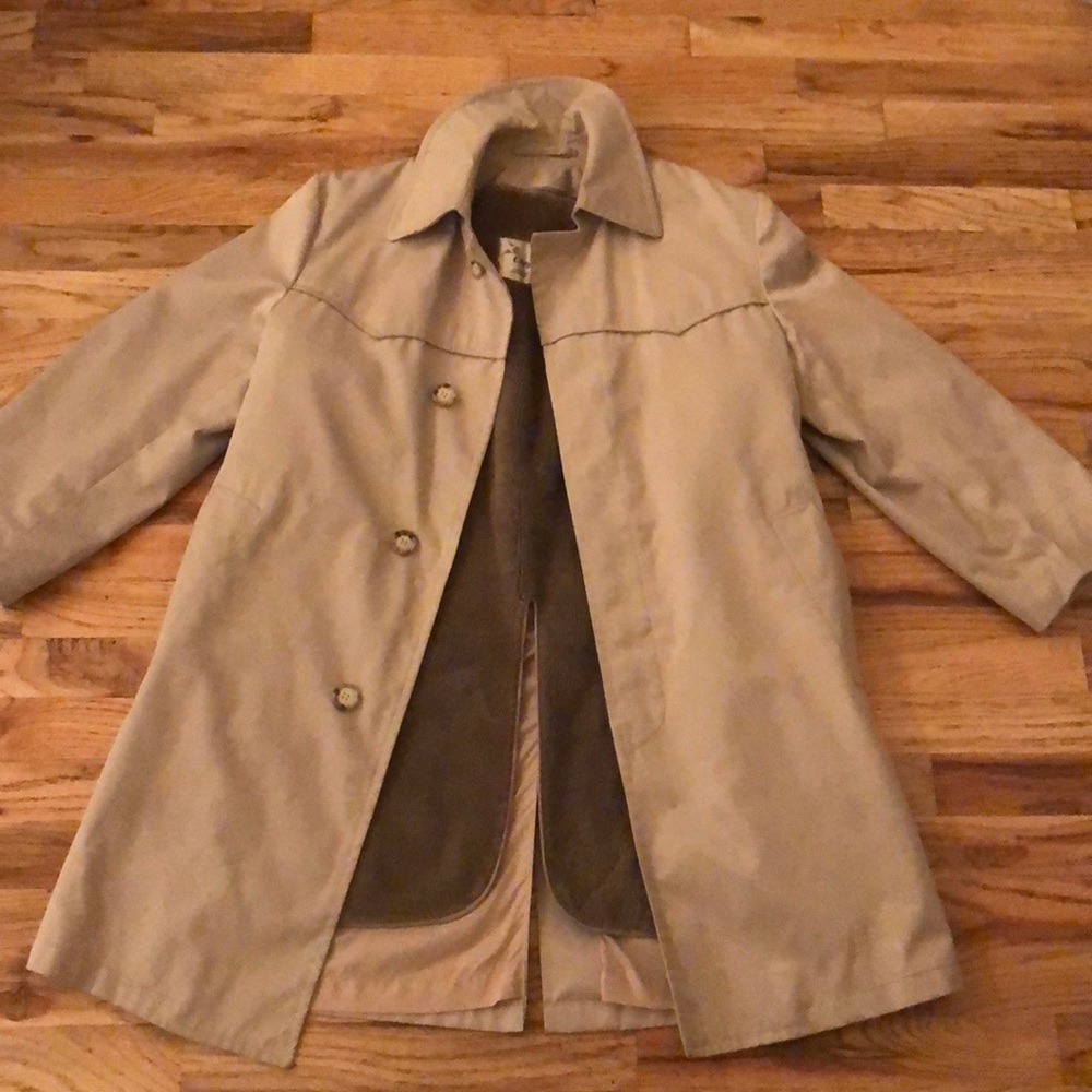 Clipper Mist by Londontown Trench Coat Vintage